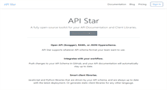 Desktop Screenshot of apistar.com