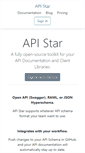 Mobile Screenshot of apistar.com